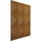 Ekena Millwork 19 5/8in. W x 19 5/8in. H Benson EnduraWall Decorative 3D Wall Panel Covers 2.67 Sq. Ft. WP20X20BEDVG - alternate 3